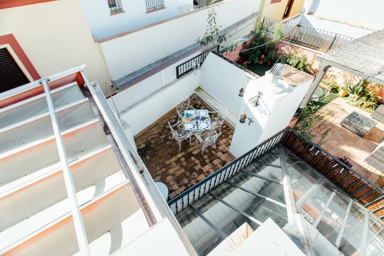 Bright Duplex W/ Terrace Lägenhet Sevilla Exteriör bild